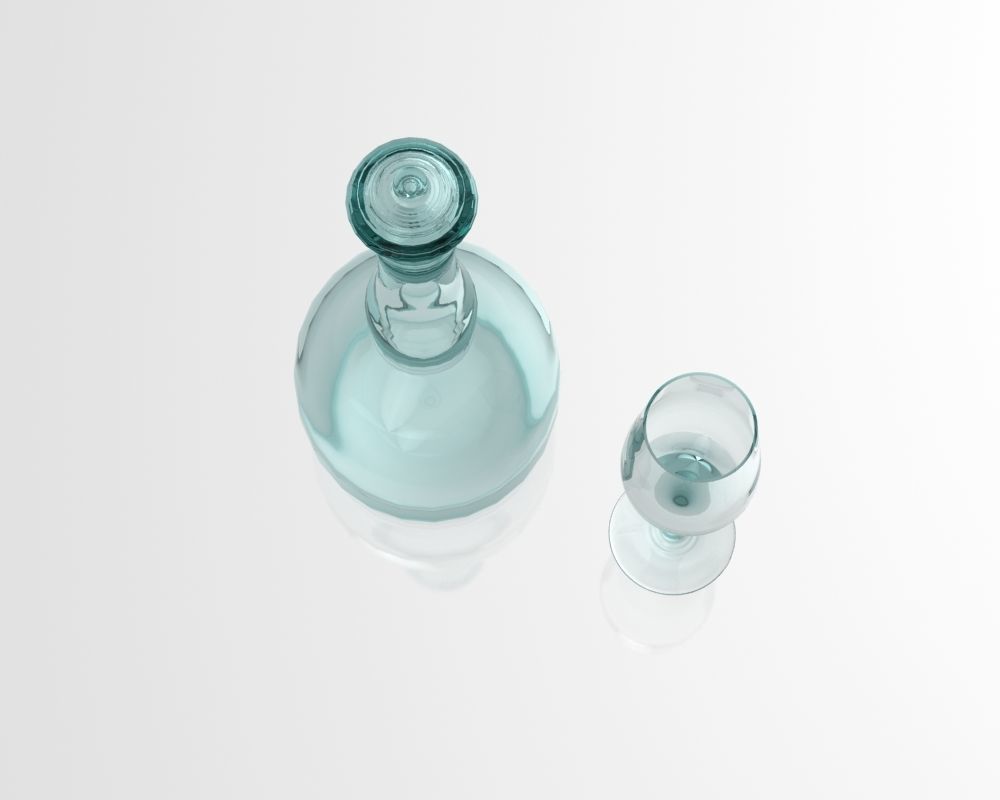Decanter 02 3D model_8