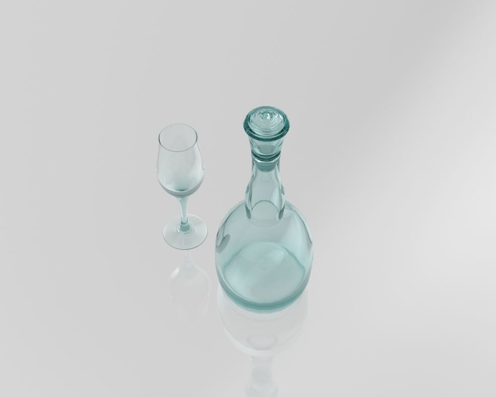 Decanter 02 3D model_7