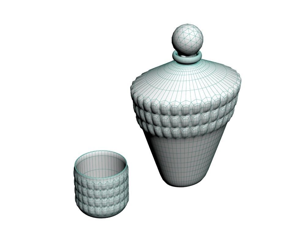 Decanter 03 3D model_14