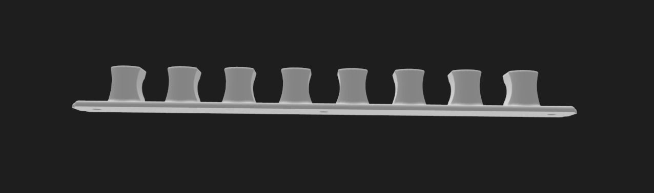 Tool Hanger  3D print model_4