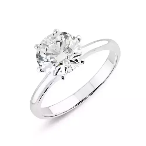 Solitaire Ring 360 Animation and stl file 3D print model