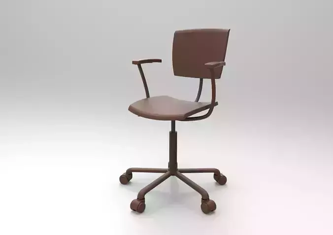 Chair011 office chair on casters 3D print model