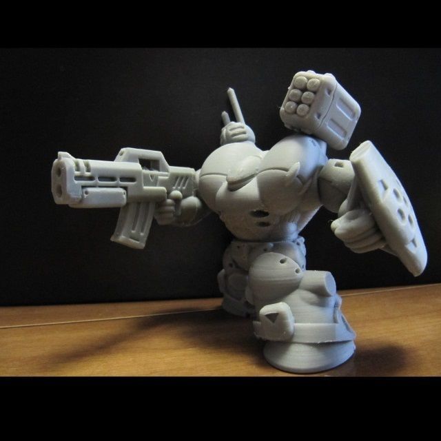 CHIBI-TECH SD - SAR-44 HAUSER ARM     3D print model_6