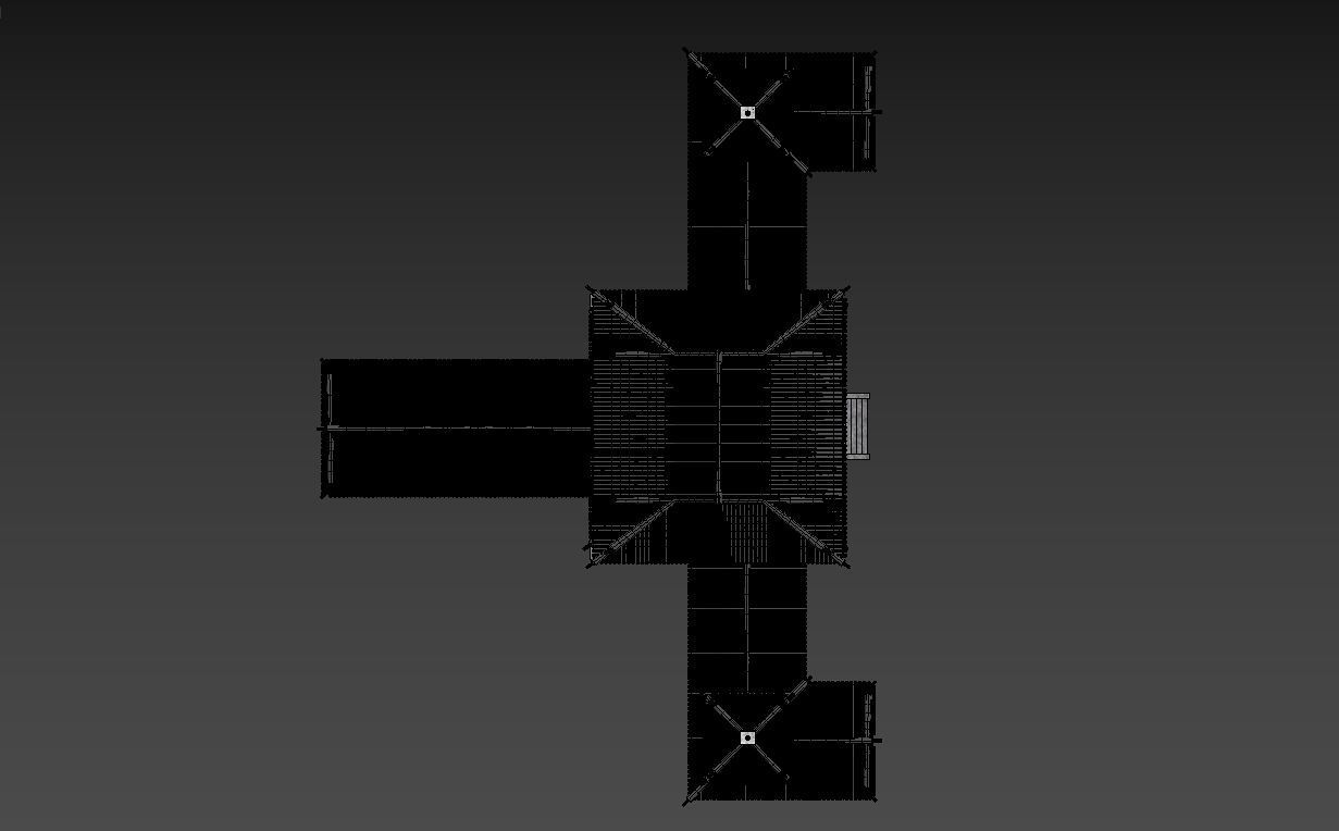 Byodo-In Japanese Temple 3D model_14