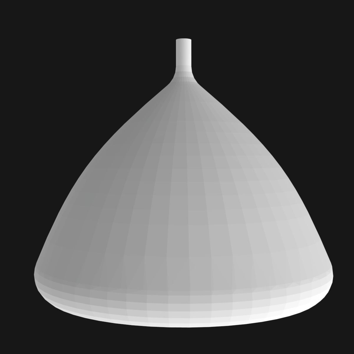 Golden Ratio Funnel  3D print model_3