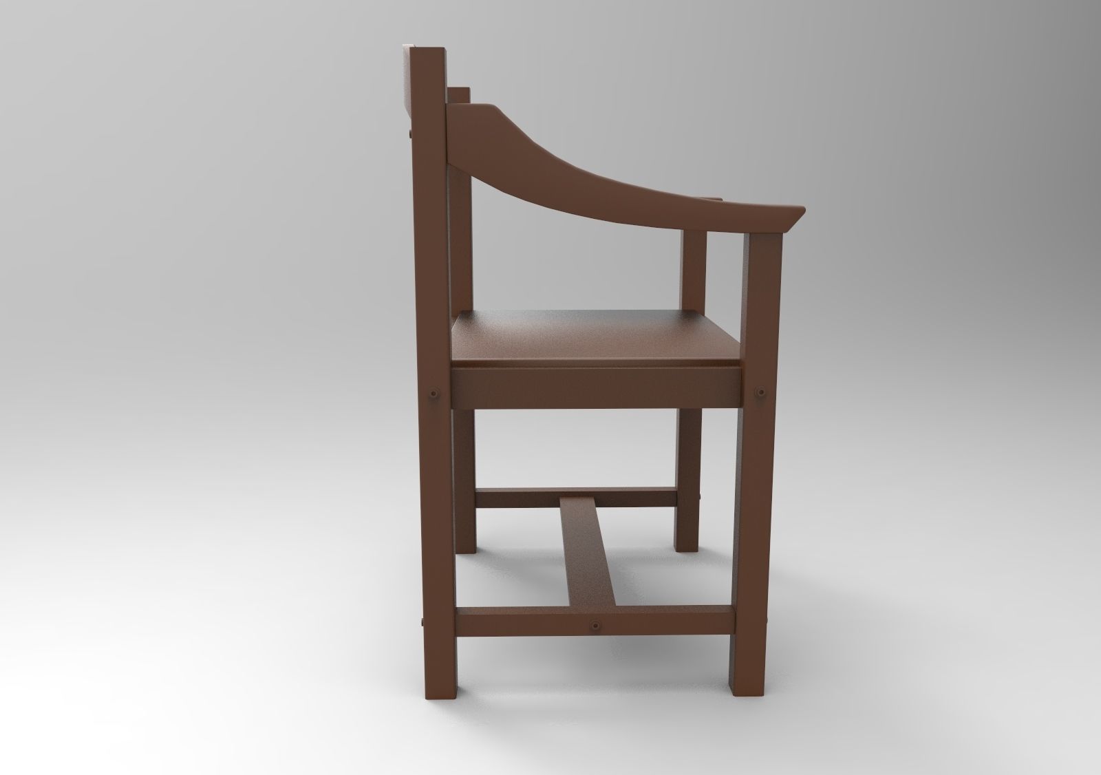 Chair 013 3D print model_3