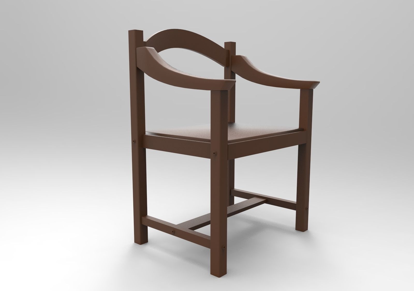 Chair 013 3D print model_2