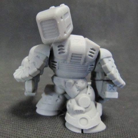 CHIBI-TECH SD - UNDERSLUNG-KINETIC ARM     3D print model_9