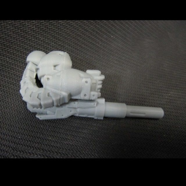 CHIBI-TECH SD - UNDERSLUNG-KINETIC ARM     3D print model_30