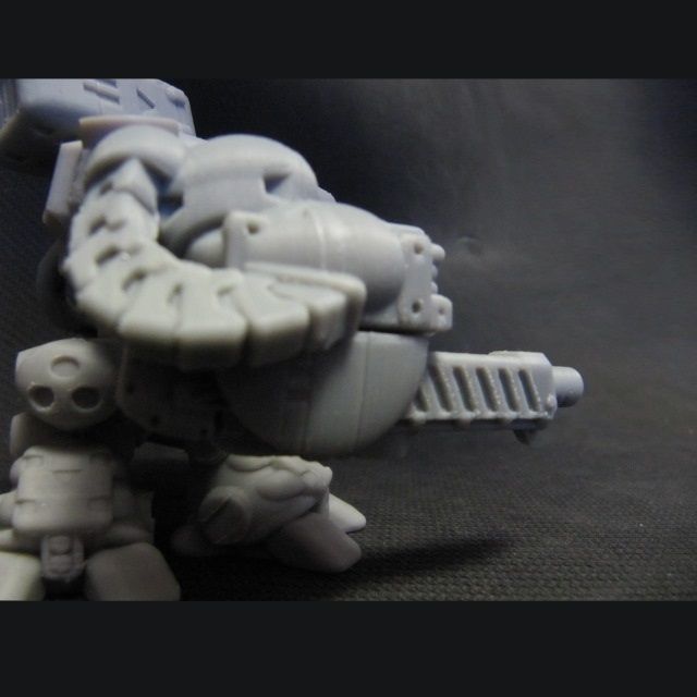 CHIBI-TECH SD - UNDERSLUNG-KINETIC ARM     3D print model_11