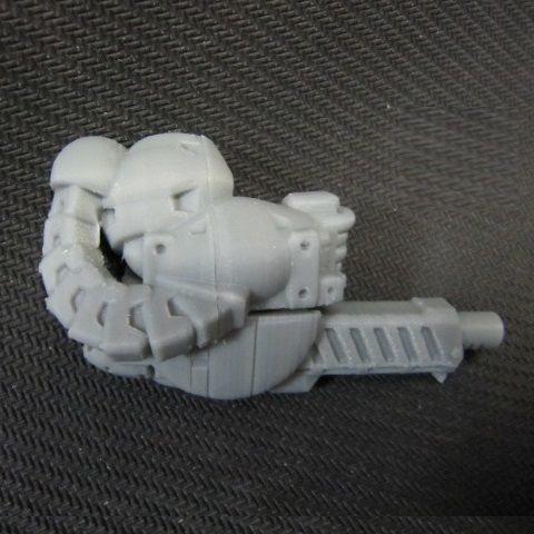 CHIBI-TECH SD - UNDERSLUNG-KINETIC ARM     3D print model_28