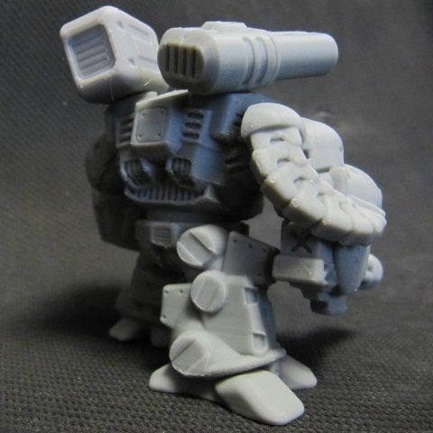 CHIBI-TECH SD - UNDERSLUNG-KINETIC ARM     3D print model_6