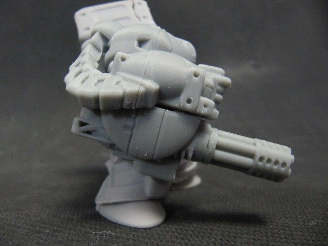 CHIBI-TECH SD - UNDERSLUNG-KINETIC ARM     3D print model_4