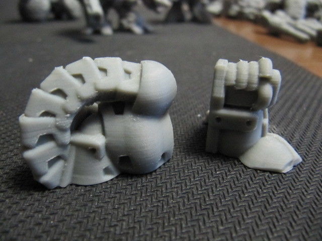 CHIBI-TECH SD - UNDERSLUNG-KINETIC ARM     3D print model_31
