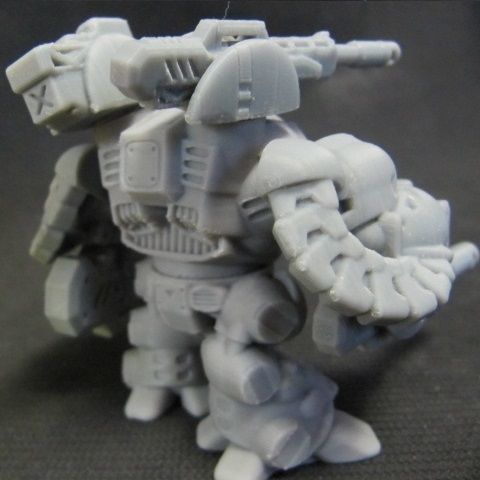 CHIBI-TECH SD - UNDERSLUNG-KINETIC ARM     3D print model_20