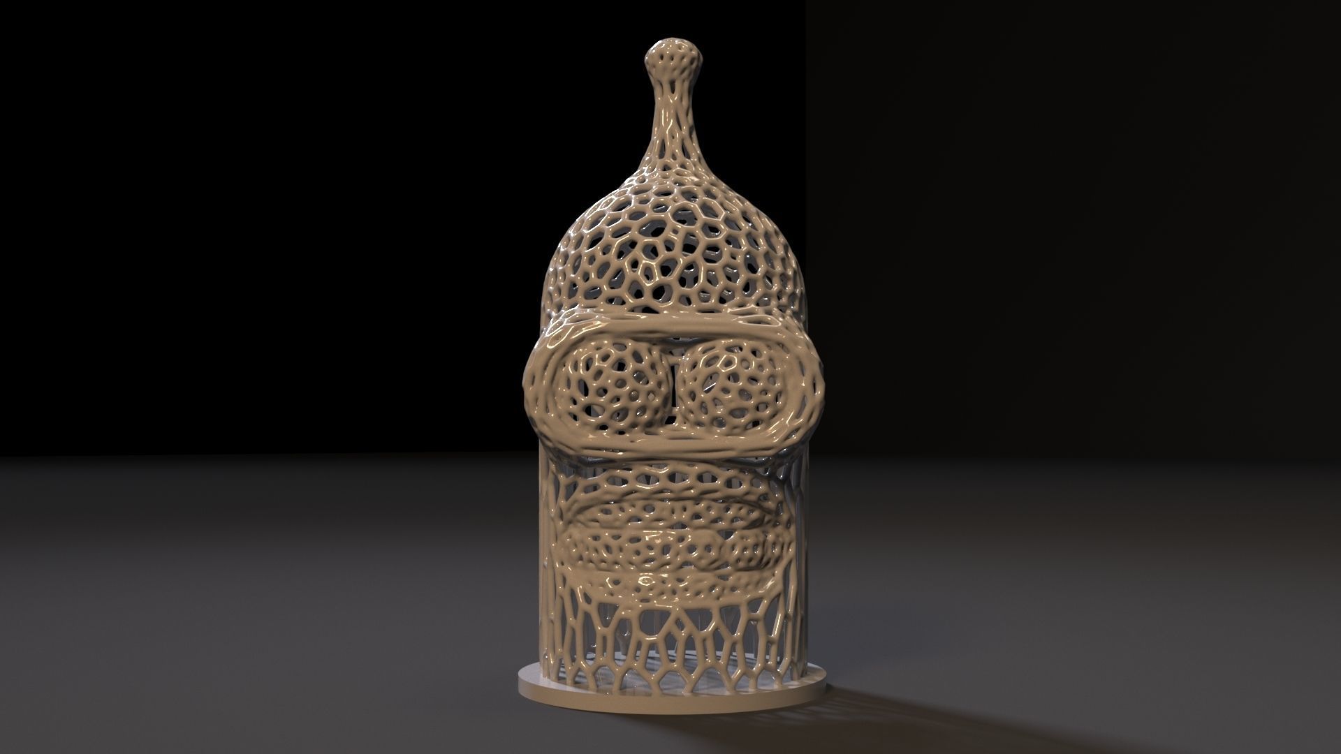 Bender bottle 3D print model_1