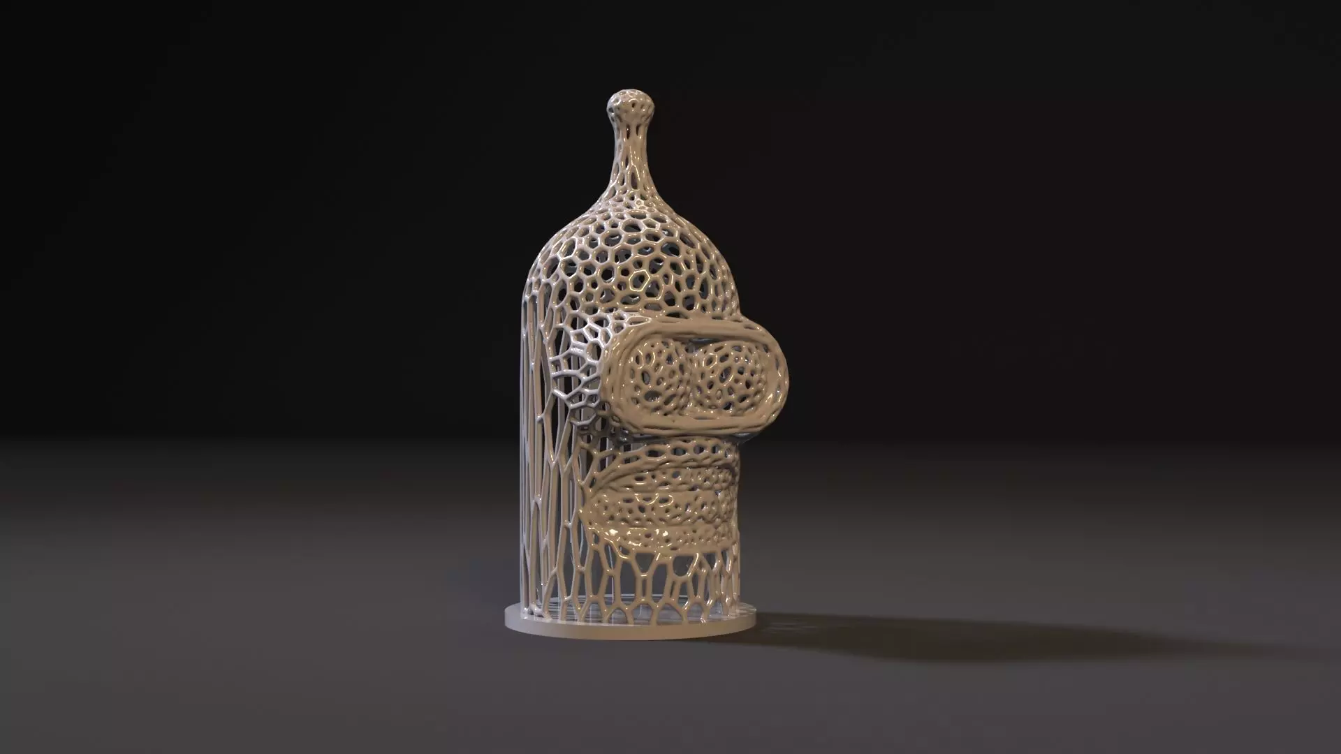 Bender bottle 3D print model_0