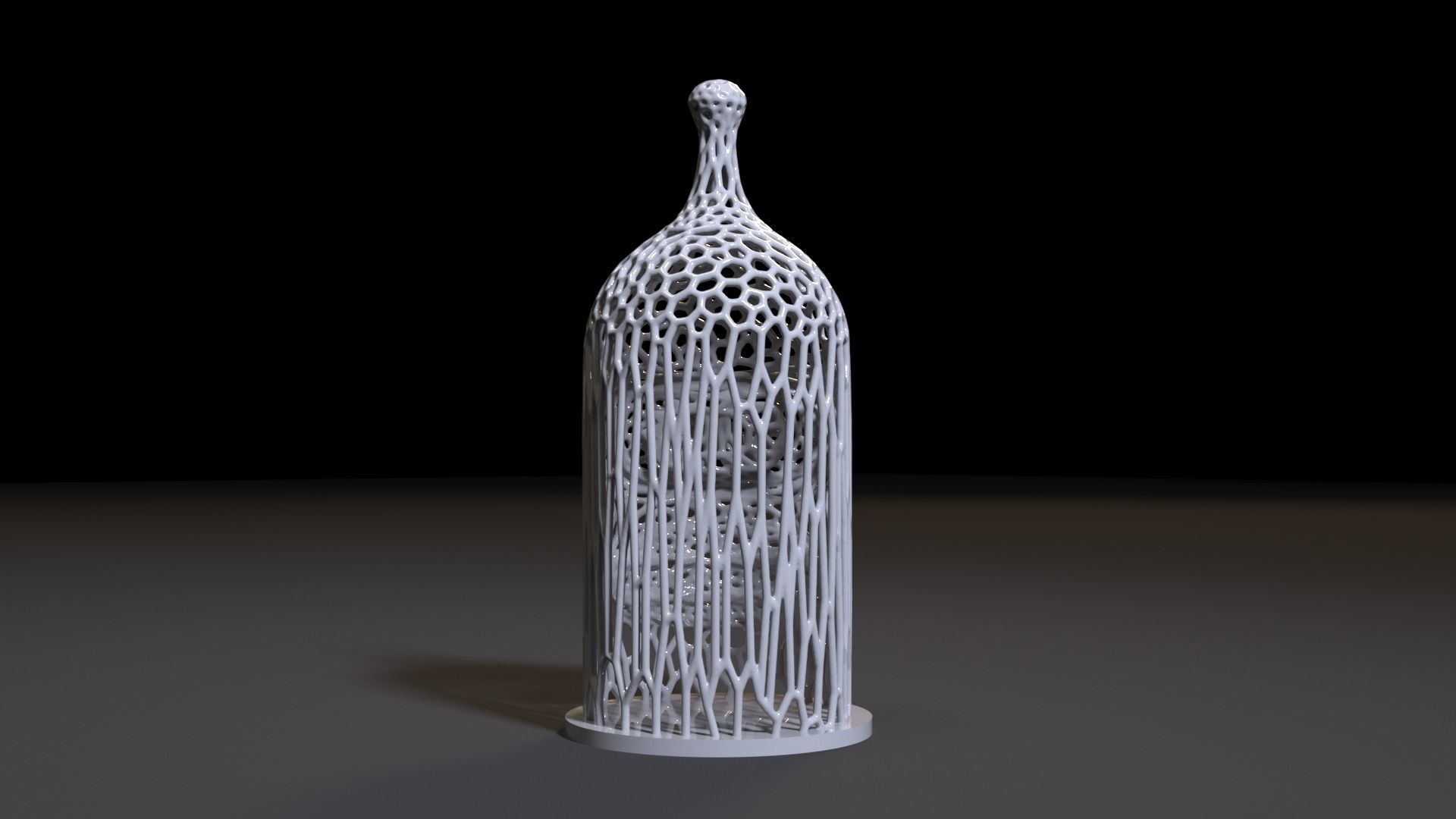 Bender bottle 3D print model_3