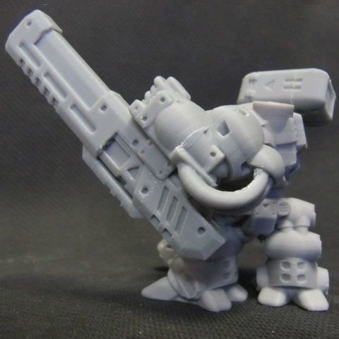 CHIBI-TECH SD - UNDERSLUNG-ENERGY-PLASMA ARM        3D print model_2