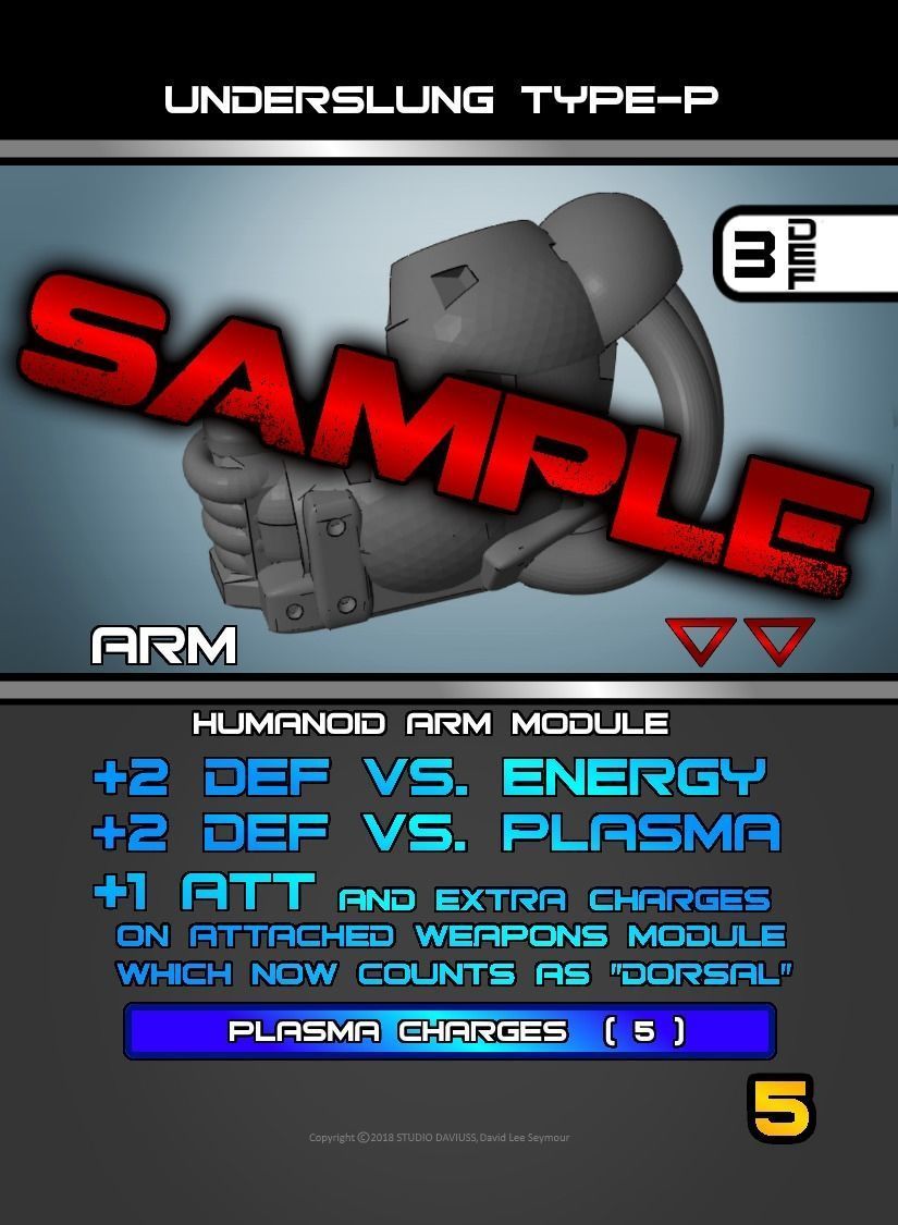 CHIBI-TECH SD - UNDERSLUNG-ENERGY-PLASMA ARM        3D print model_23