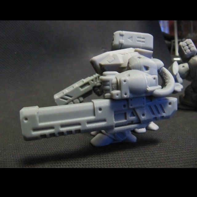 CHIBI-TECH SD - UNDERSLUNG-ENERGY-PLASMA ARM        3D print model_4