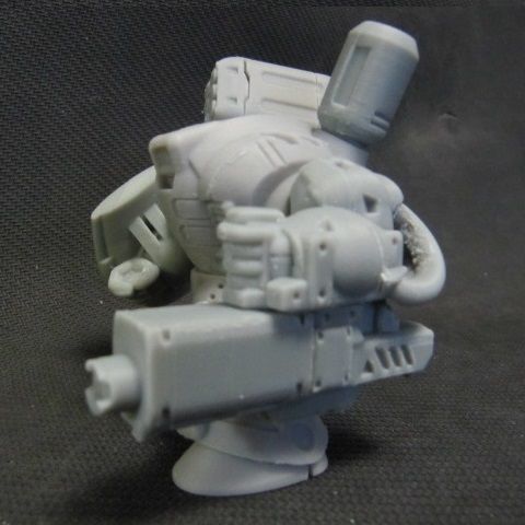 CHIBI-TECH SD - UNDERSLUNG-ENERGY-PLASMA ARM        3D print model_19