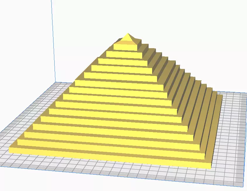 Pyramide egyptian pyramid Free 3D print model