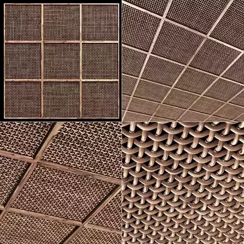 Ceiling crooked thick branch rattan n1 3D model