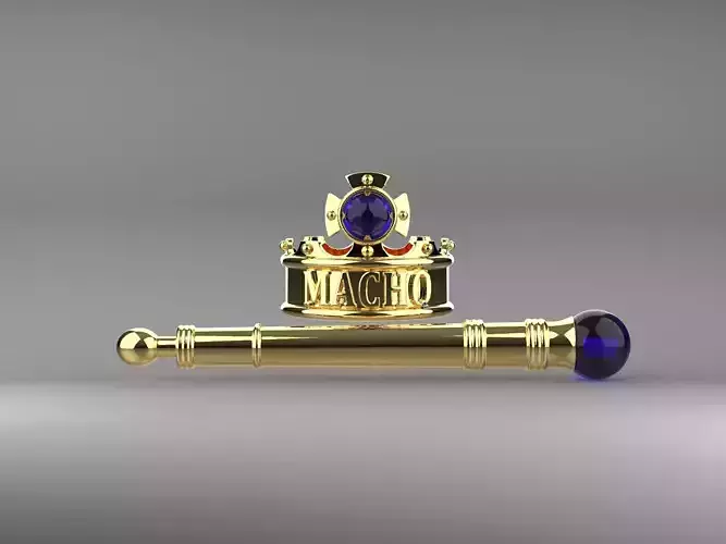 Macho Man Randy Savage Crown and Scepter