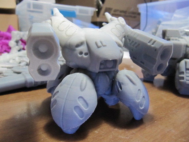 CHIBI-TECH SD - ZR-4 ARM     3D print model_12