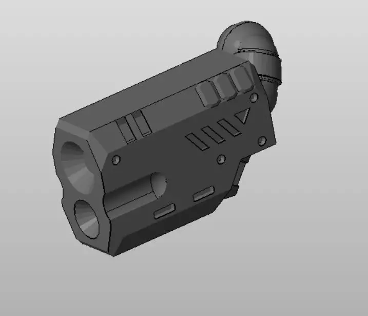 CHIBI-TECH SD - ZR-4 ARM     3D print model_0