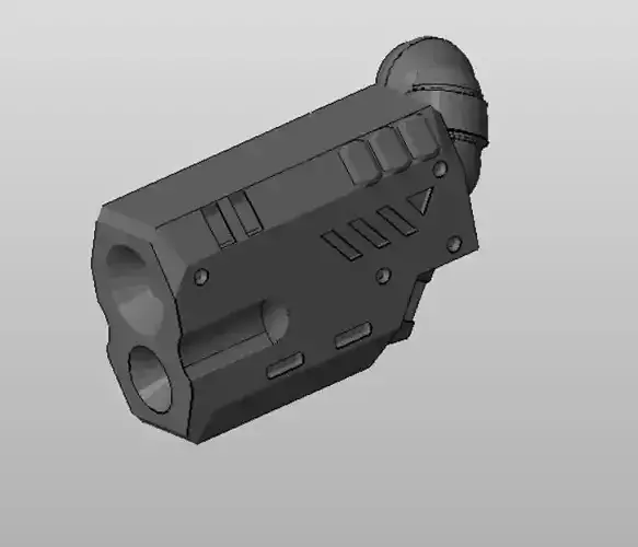 CHIBI-TECH SD - ZR-4 ARM     3D print model
