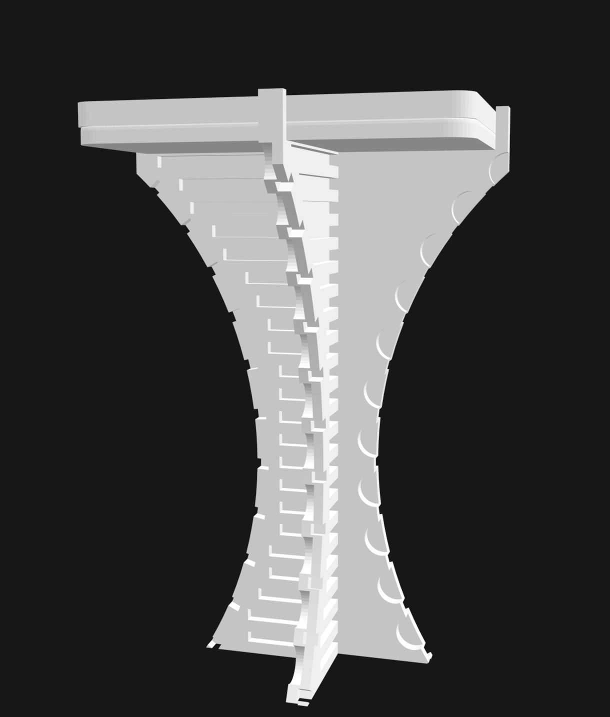 Coffee Table Flower of Life 3D print model_5