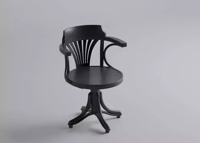 revolving armchair kontor 3D model