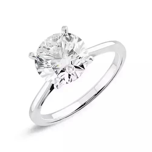 Solitaire Ring 360 Animation and stl file 3D print model