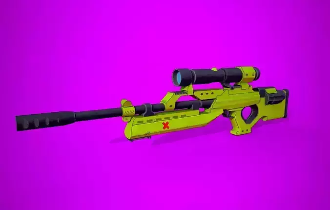 VC32 LOWPOLY fortnite sniper rifle