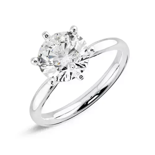 Solitaire Ring 360 Animation and stl file 3D print model