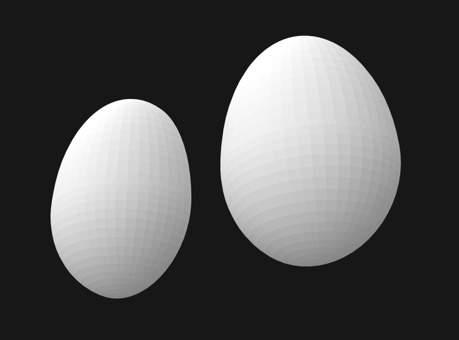 Realistic Egg for 3d print 3D print model_2