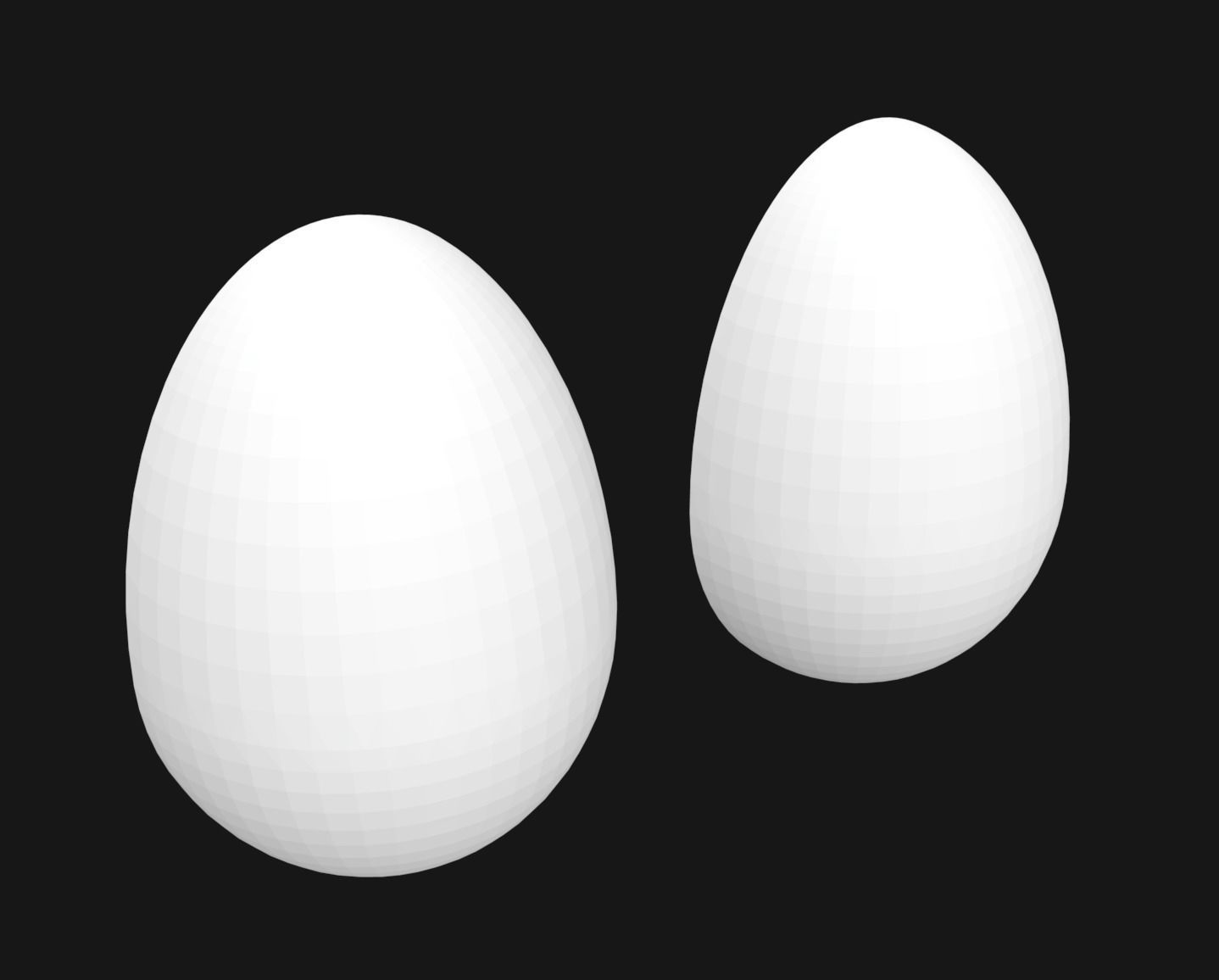 Realistic Egg for 3d print 3D print model_6