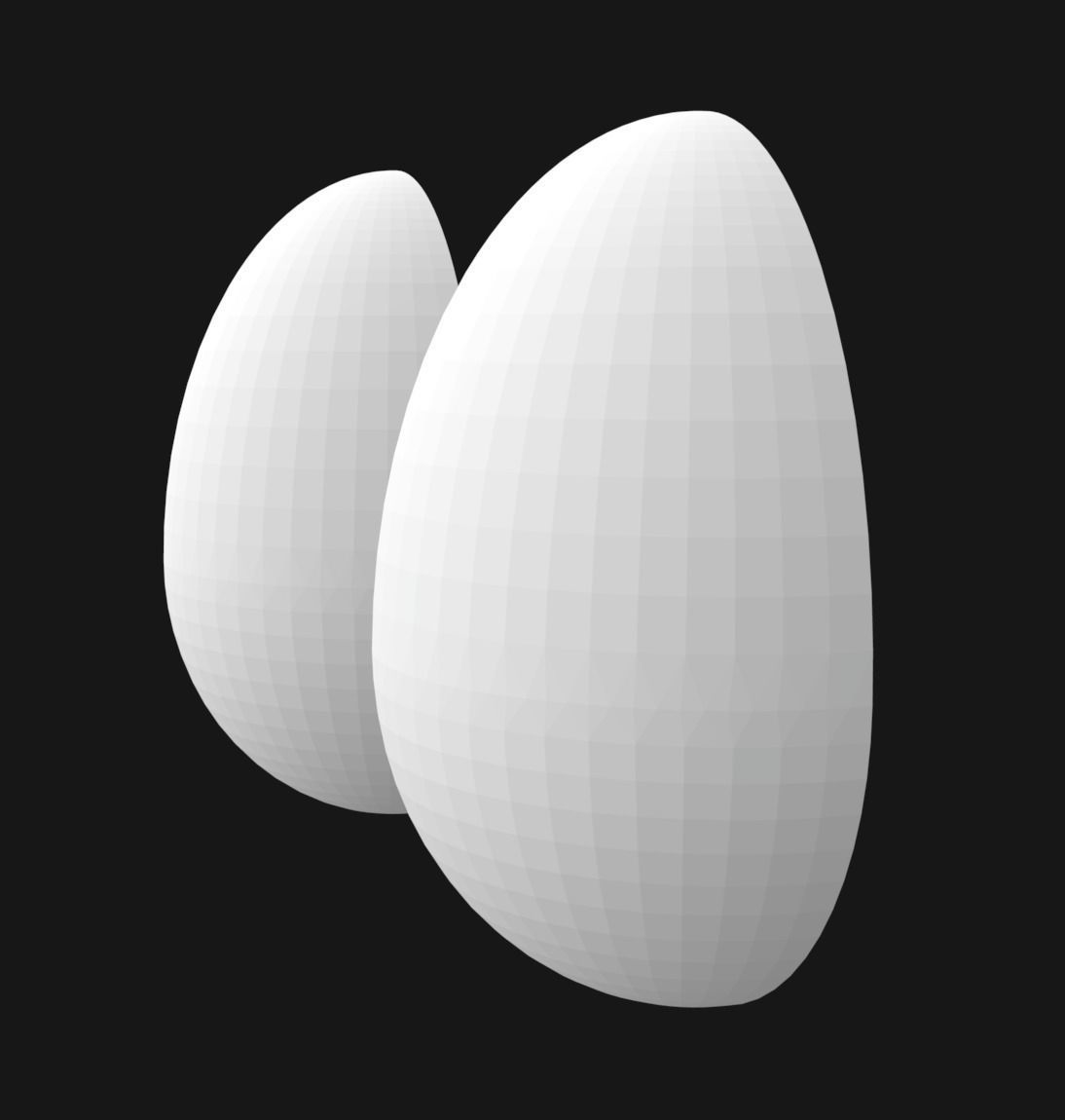 Realistic Egg for 3d print 3D print model_3