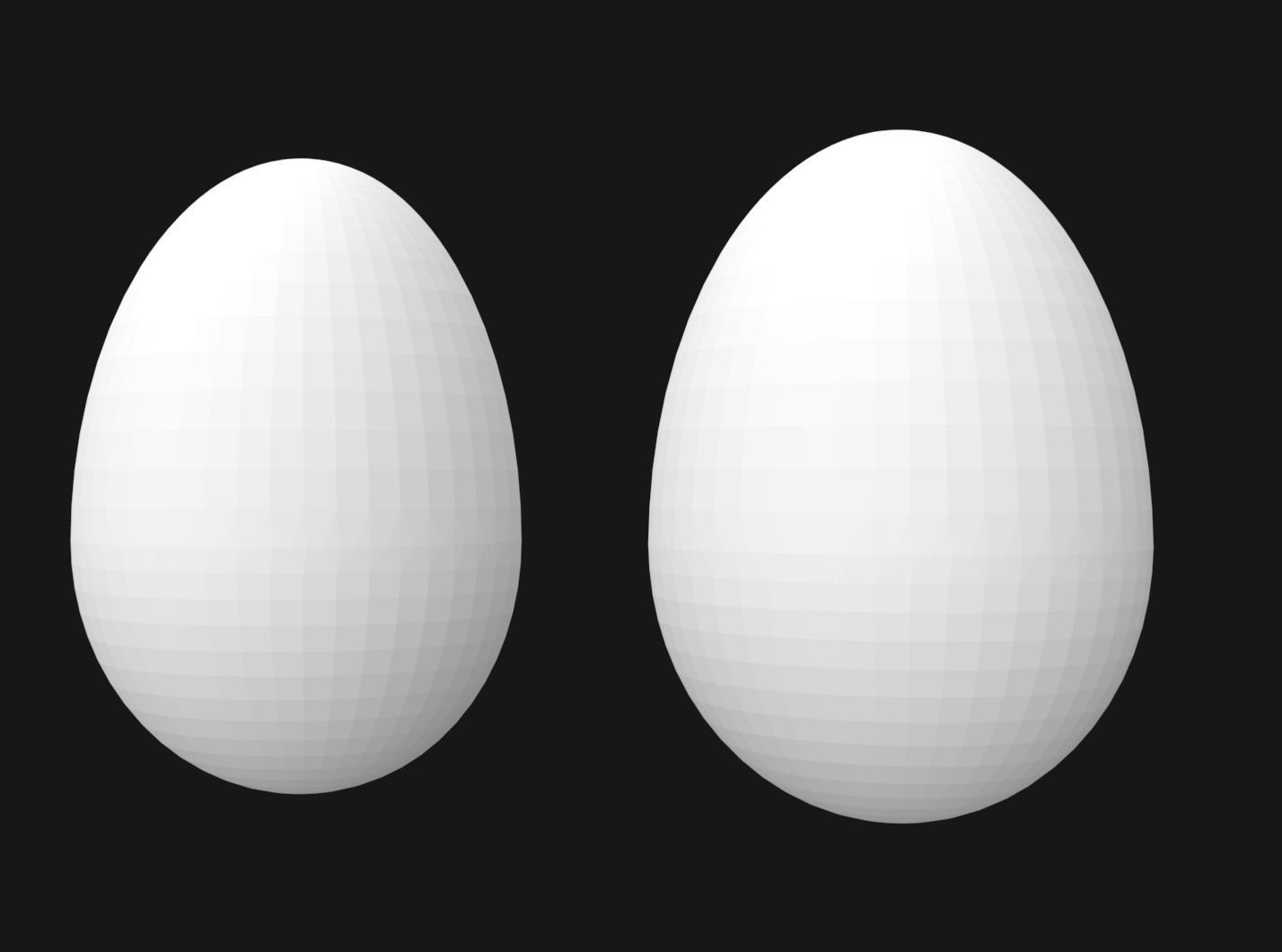 Realistic Egg for 3d print 3D print model_8