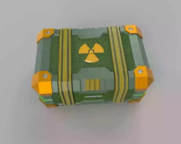 military crate 3d print model 