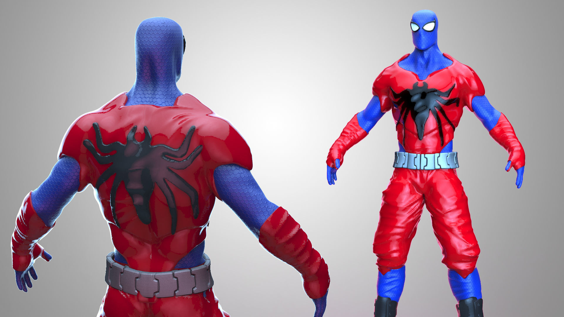 Spiderman Concept Print Ready 3D model_16