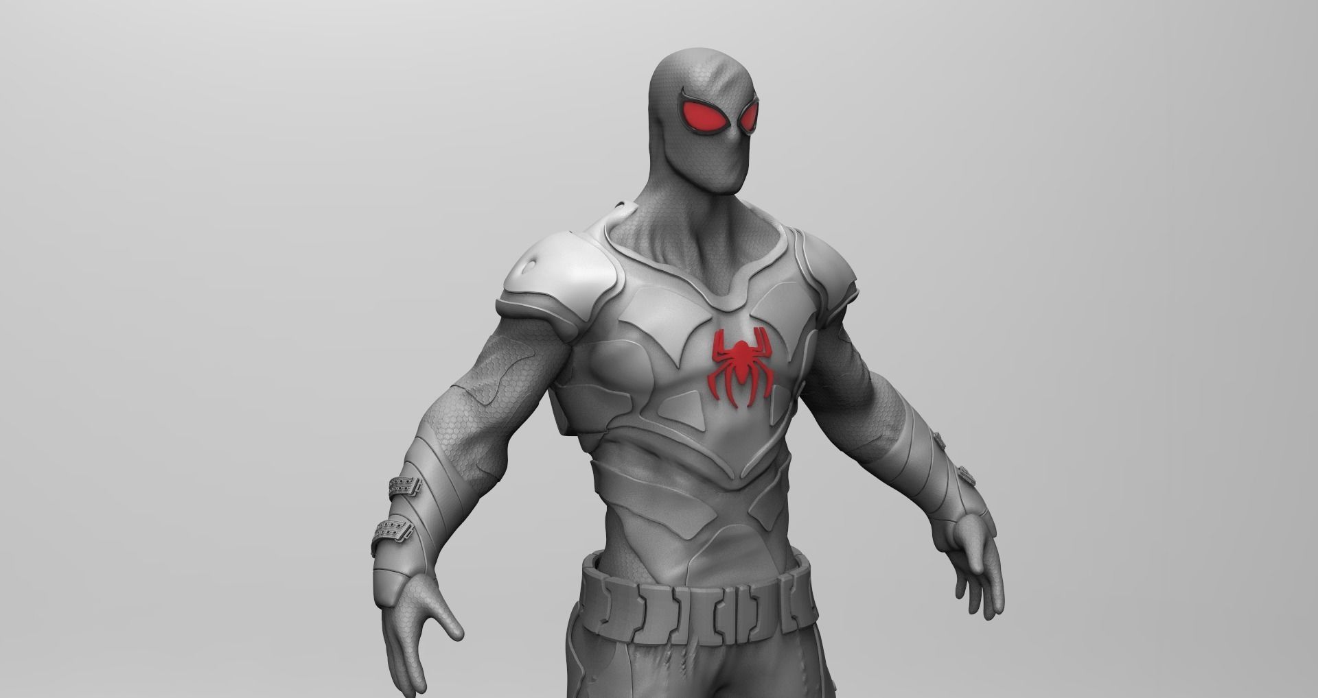 Spiderman Concept Print Ready 3D model_3