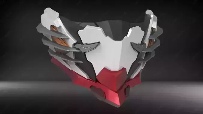 New Rex Mecha Mask  3D print model