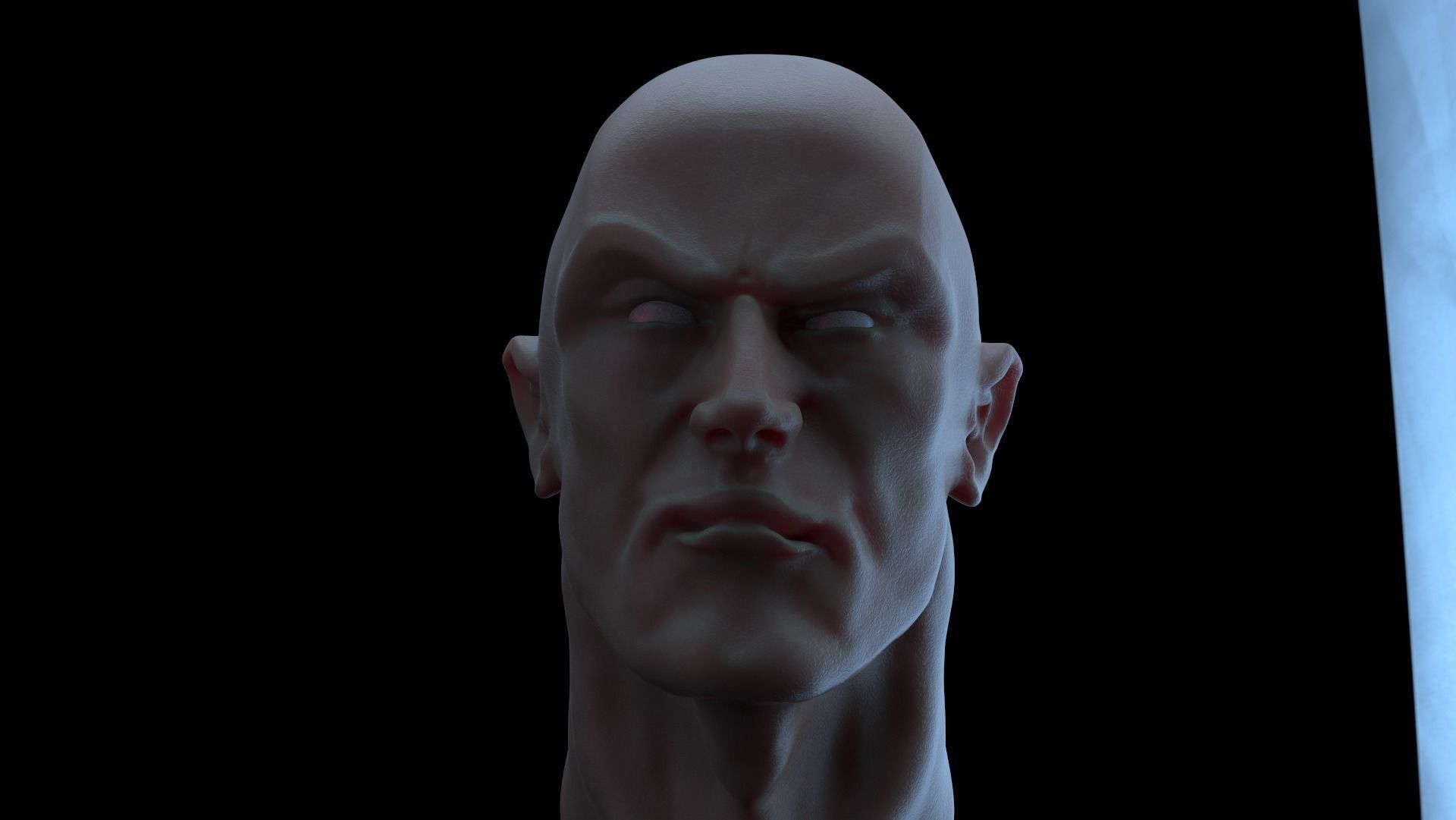 The Rock Bust printable 3D model_14