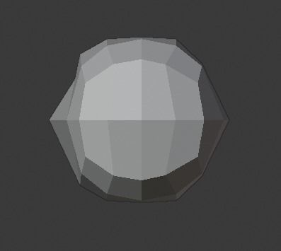 Low Poly Human Head Free 3D model_2