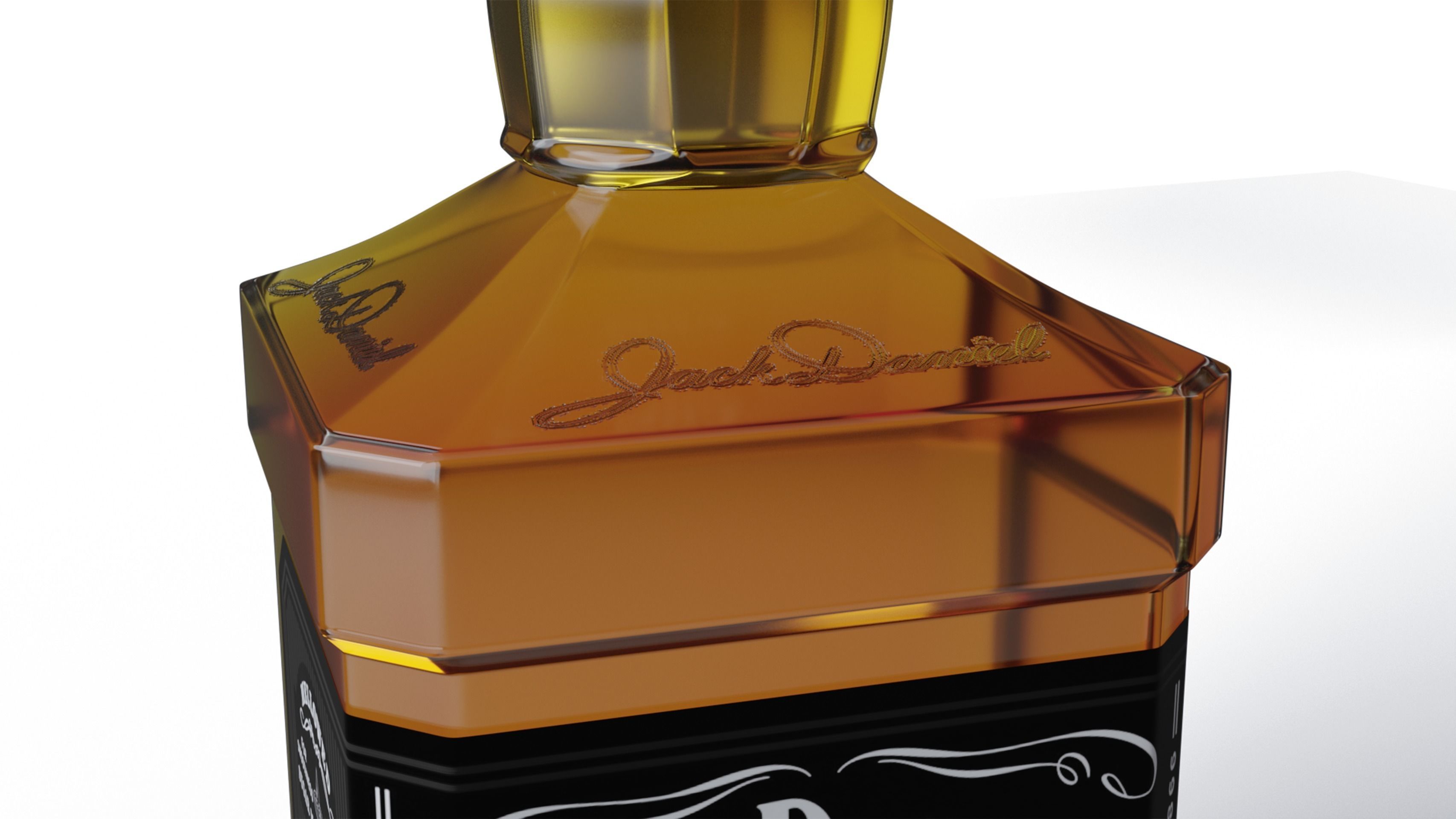 Jack Daniels Old No 7 3D model_5