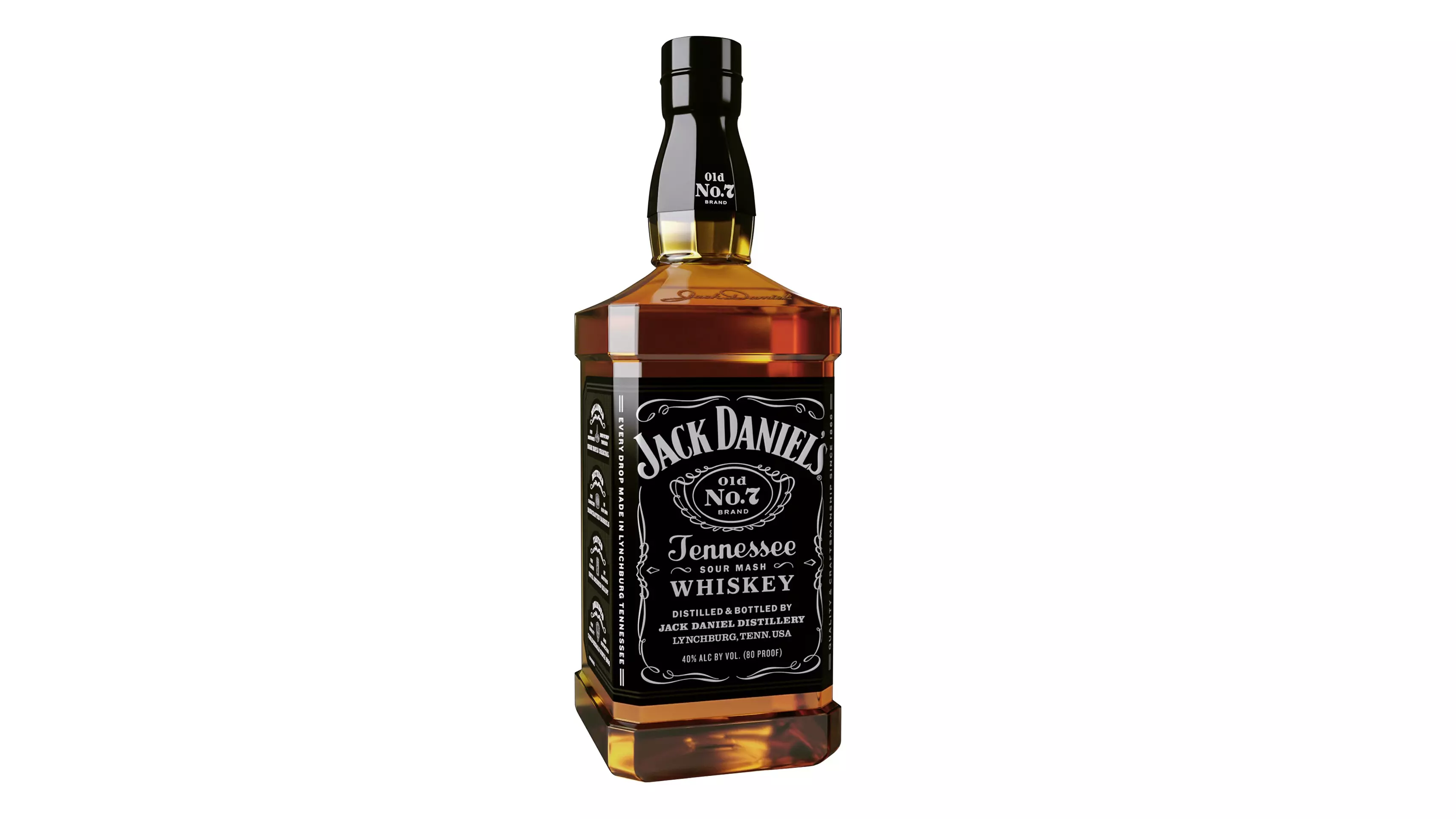 Jack Daniels Old No 7 3D model_0