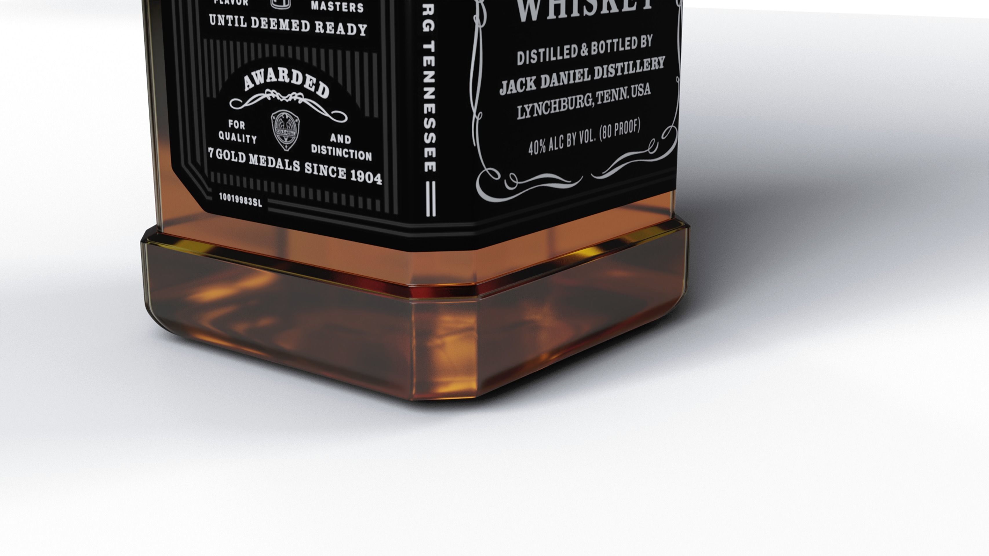 Jack Daniels Old No 7 3D model_6